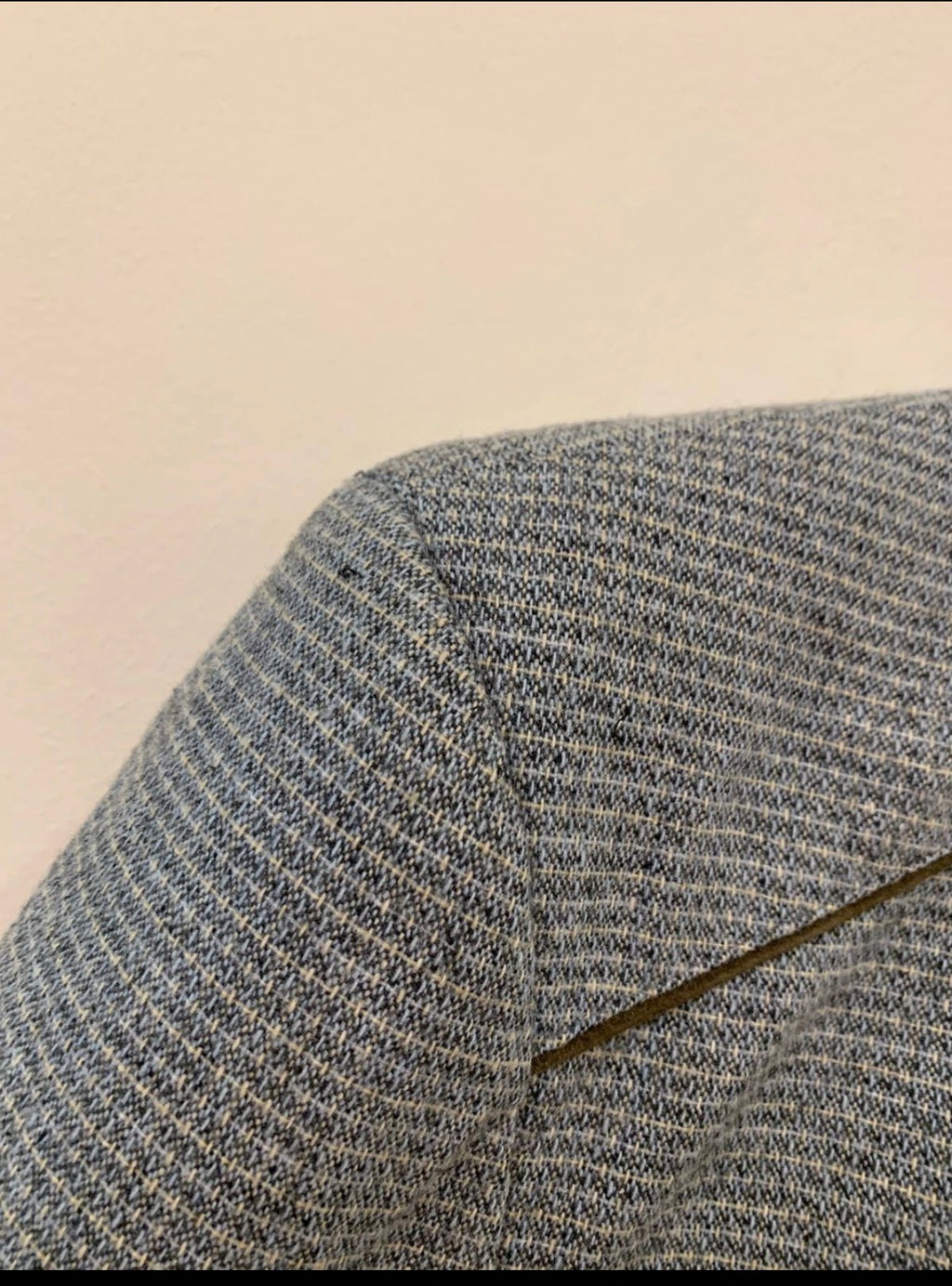 Vintage wool blend tweed classic belted Loden jacket blazer 46R XL