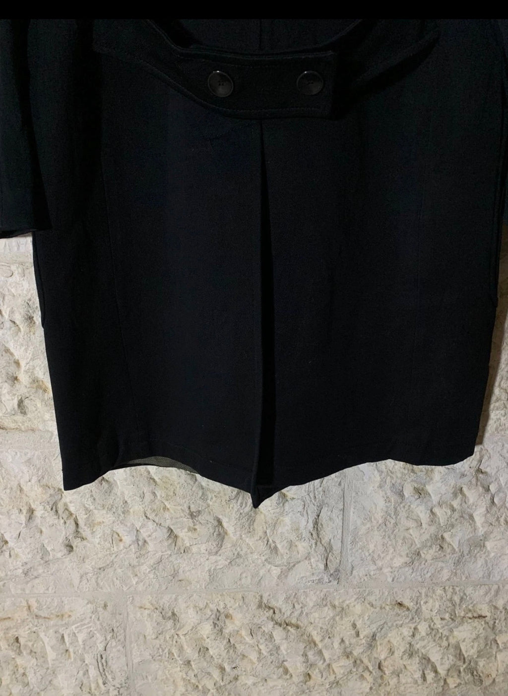 Vintage Daniel Hechter Paris belted classic double breasted over coat 44R