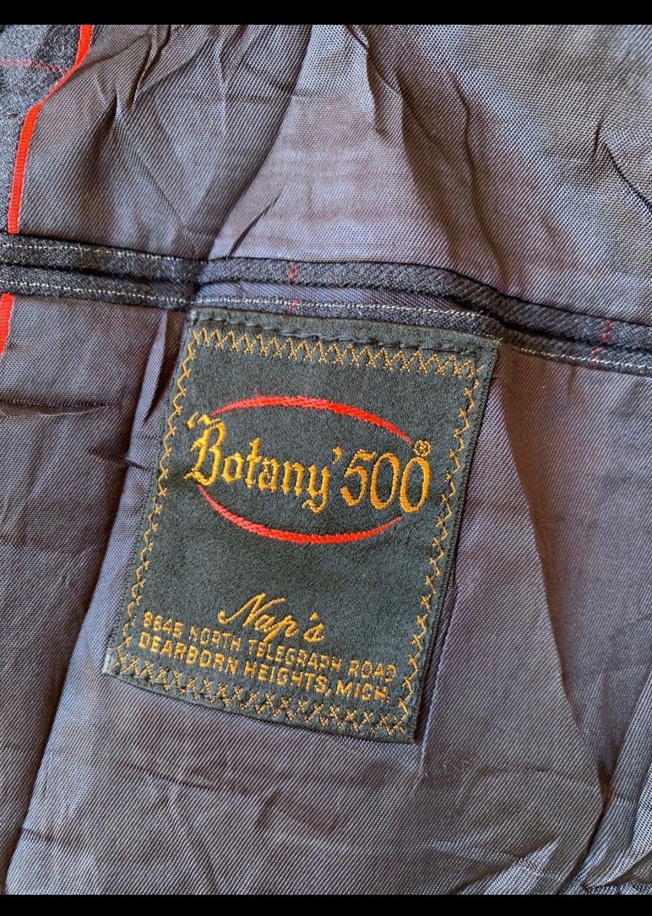 1970s vintage Botany 500 worsted wool rockabilly disco jacket blazer 40R