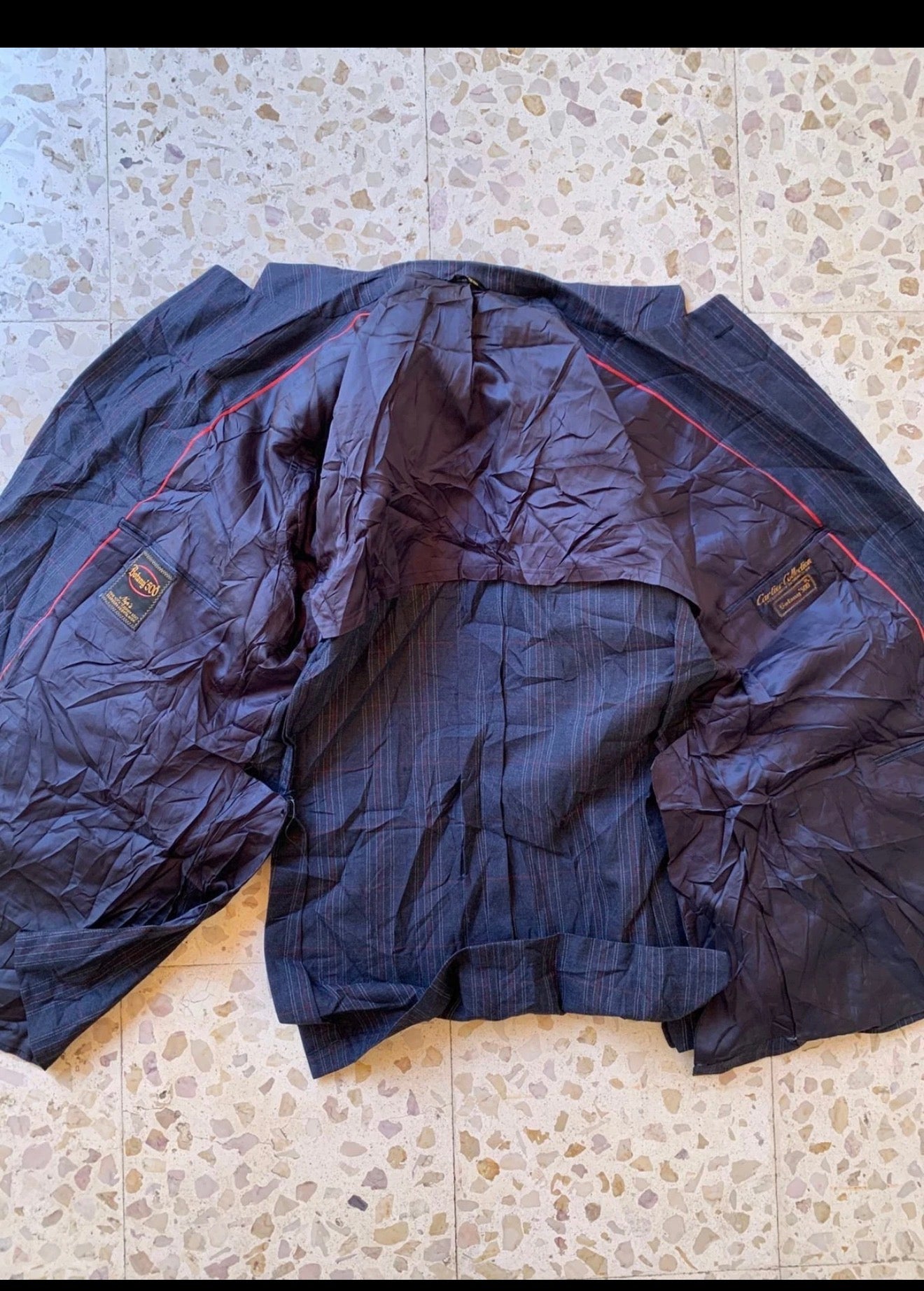 1970s vintage Botany 500 worsted wool rockabilly disco jacket blazer 40R