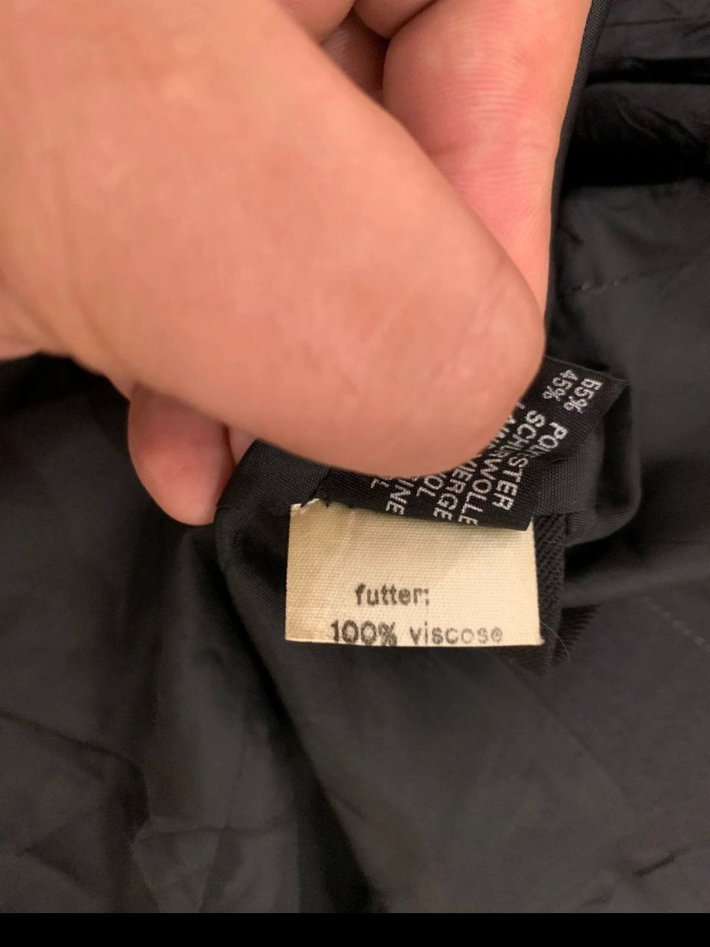 1970s Vintage classic wool blend double breasted black suit jacket blazer 36R