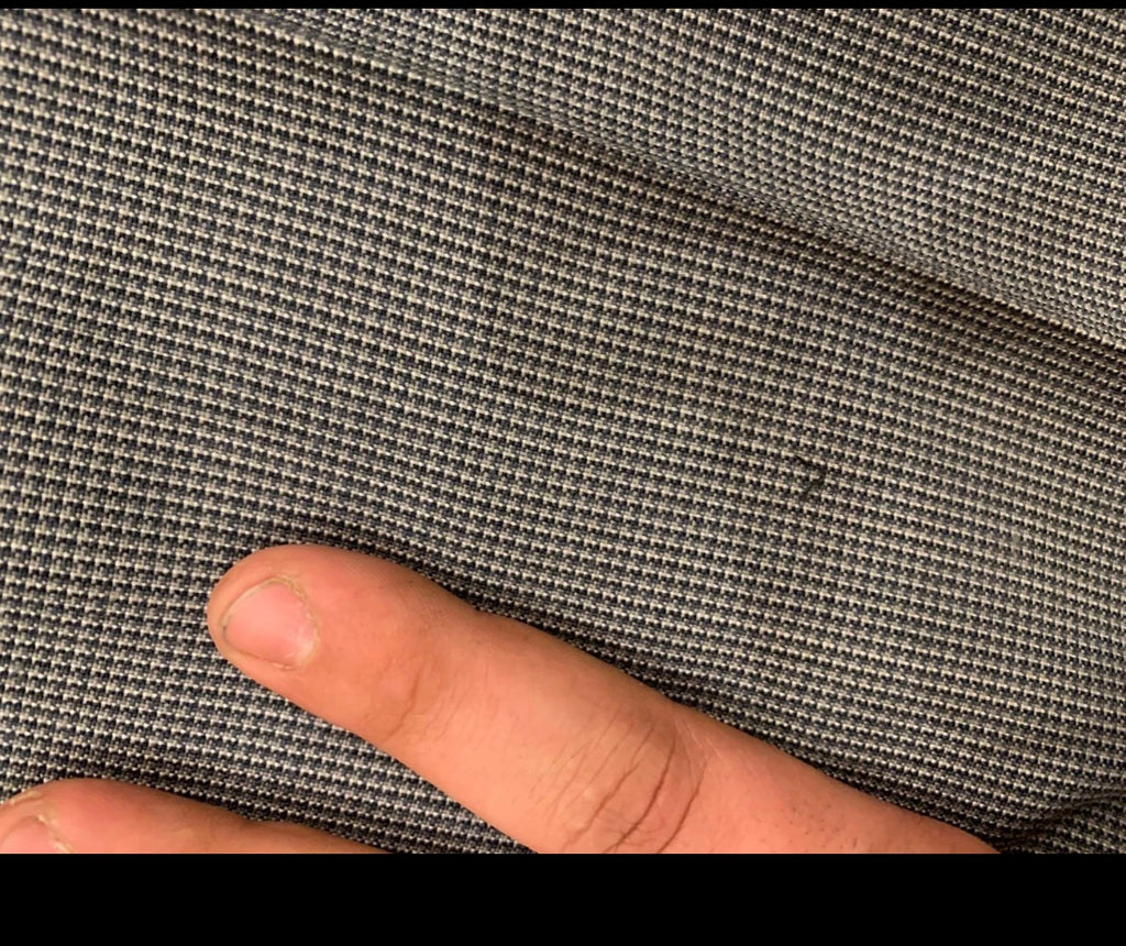 1970s Vintage worsted wool gray 2 button classic rockabilly disco suit 38R 38L