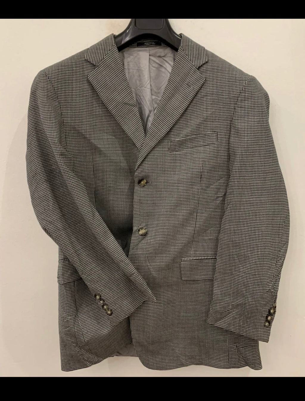Vintage Austin Reed pure wool classic houndstooth jacket blazer 42R