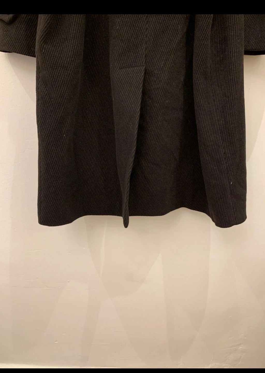 Vintage Mario Valente Wool Cashmere blend belted brown raglan over coat 46R XL