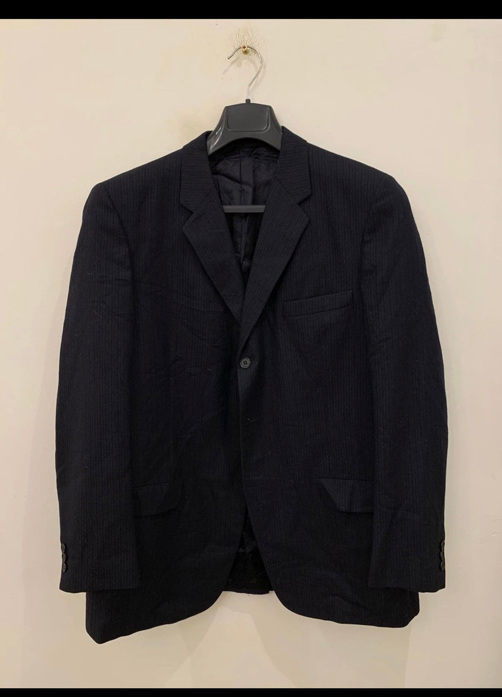 Vintage Chester Barrie all worsted wool classic petroleum jacket blazer 42R